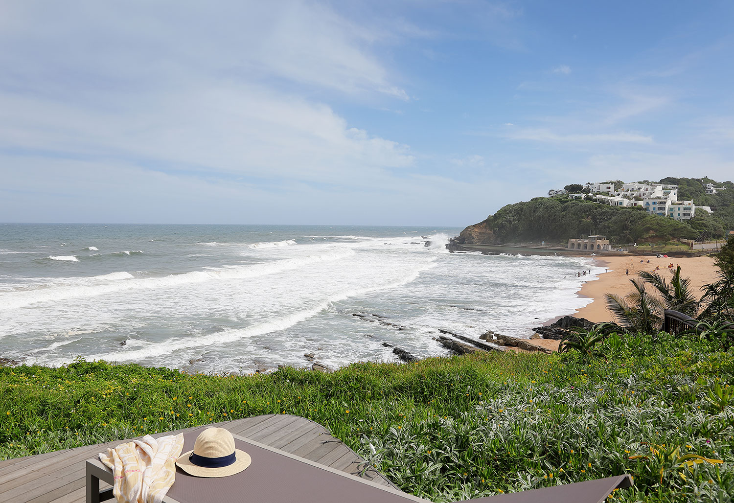 Beach and coastline view from Sala Beach House